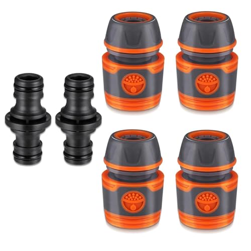 Effektive Schlauch Sortimentanschlüsse Essential Reparaturset 4 Sichere Steckverbinder Und 2 Verlängerungsanpassungen Gartenanschlüsse Effektive Schlauch Sortimentanschlüsse Essential Reparaturset 4 Sichere Steckverbinder Und 2 Verlängerungsanpassungen Gartenanschlüsse von Watreketal