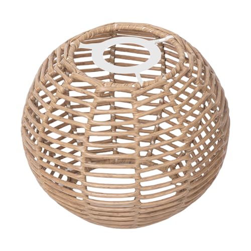 Elegante Rattan Lampenschirme Lid Deckel Hohlgewebe Helles Decken Deckendeckel Geeignet Für Raum Und Essbereiche Anhängerabdeckung von Watreketal