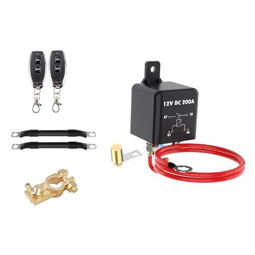 Fernbatterie Trennschalter Für Auto LKW DC12V 200A Control Antitheft Mit Klemmen Batterie Trennschalter Fernbatterie Trennschalter Für Auto LKW DC12V 200A Control Antitheft Mit Klemmen Batterie Trennschalter von Watreketal