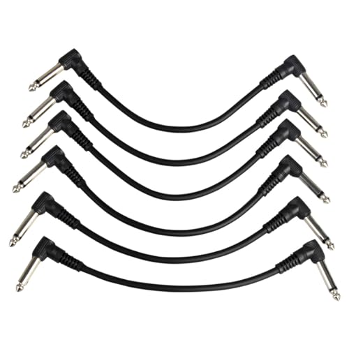 Gitarrenflächen Mit Niedriger Rauschqualität Kabel Rechte Winkelkabel Professionelle Kabel Für Pedale Gitarre/Bass Effekt Pedale Gitarrenflächen Mit Niedriger Rauschqualität Kabel Rechte Winkelkabel Professionelle Kabel Für Pedale Gitarre/Bass Effekt Pedale von Watreketal