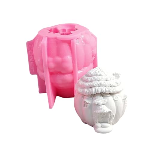 Halloween House Siliconformen Für Epoxidharz Kerze Halloween Dekoration Fondant Schokoladenform Kerzenseife Form von Watreketal