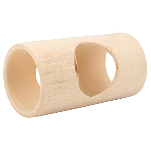 Hamster Holztunnel Hollow Wood Natural Chew Toy Frettchen Spielzentrum Für Hedgehogs Holzhideaway Mit 3 Löchern Hamstertunnel Und Röhre Für Käfig von Watreketal