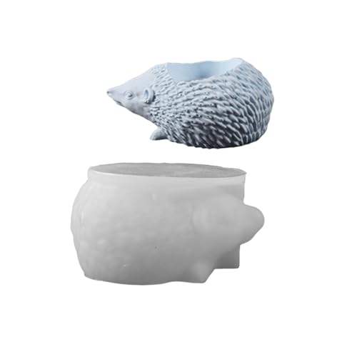 Hedgehog Kerzenhalter Harzform Anpassbare Hedgehog Harzform Für Kerzenhalter Und Schreibtisch Aufbewahrungsbox Kreative Häuser Dekore von Watreketal