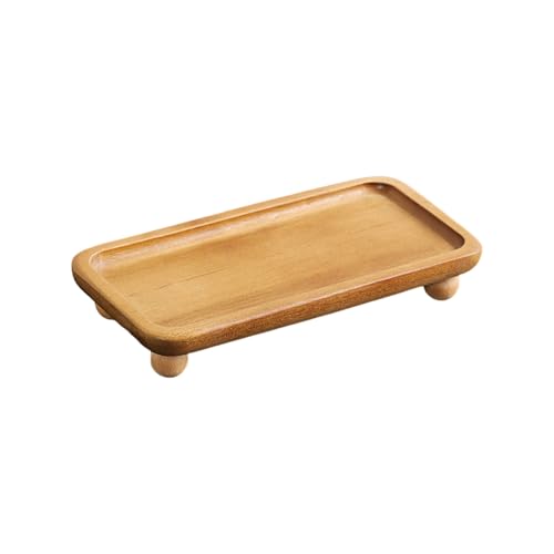 Holzaufbewahrungsschale Mit Hoher Fußbasis Für Eingangseingangsfarmhausdekoration Badewaschbecken Dekorative Tablett von Watreketal