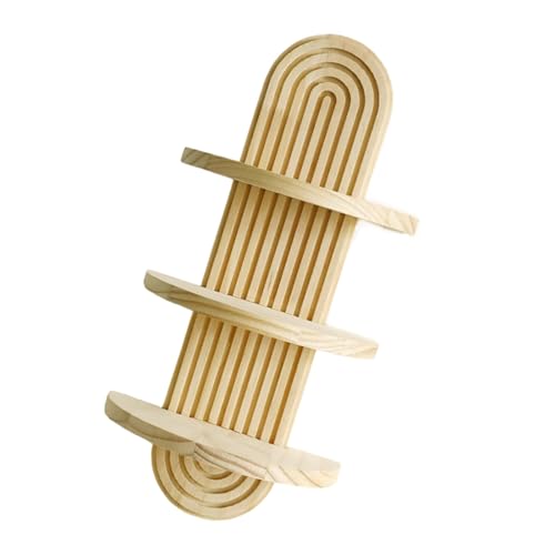 Holzwandregal Gewölbte Form Holz 3 Geteiltes Hängsregal Für Innenpflanzen Dekorative Display Organisatoren Einfache Installation Kreatives Multiple Layer Holz Wandregal Holzwandregal Gewölbte Form Holz 3 Geteiltes Hängsregal Für Innenpflanzen Dekorative Display Organisatoren Einfache Installation Kreatives Multiple Layer Holz Wandregal von Watreketal
