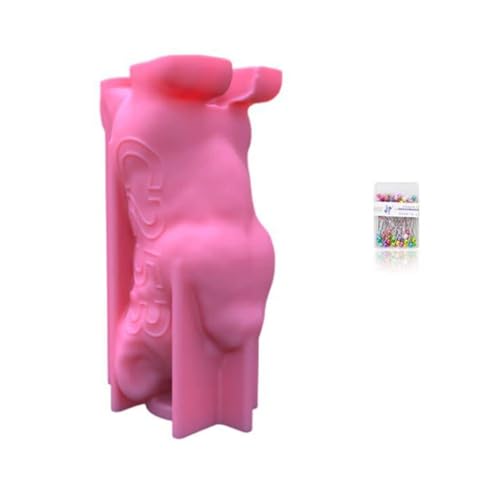 Kerze Silikonform Stehende Katzenkerzenherstellung Schimmelpilze Gussform Für Home Dekoration Craft Tierharz Schimmelpilze Für Schmuck von Watreketal