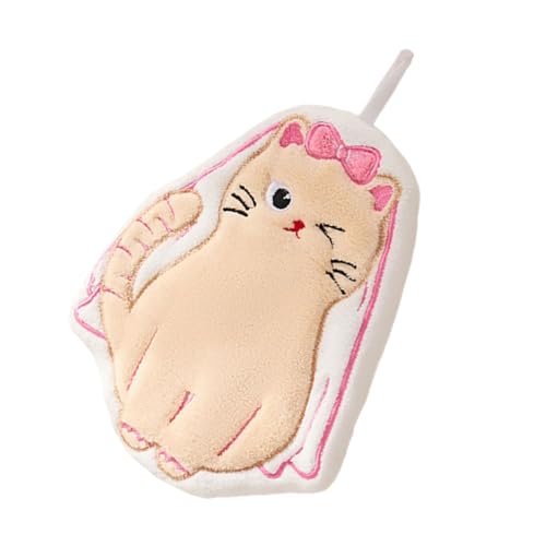 Kinder Handtuch Mit Zwei Schichten Absorbierenden Wandmontage Badezimmer Weiche Katzen Form Für Kinder Hygienische Gewohnheiten Raumsparende Hand von Watreketal