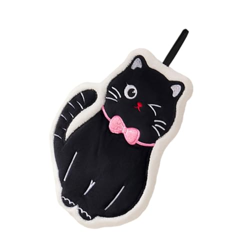 Kinder Handtuch Mit Zwei Schichten Absorbierenden Wandmontage Badezimmer Weiche Katzen Form Für Kinder Hygienische Gewohnheiten Raumsparende Hand von Watreketal