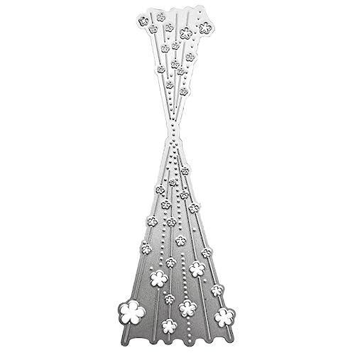 Kohlenstoffstahl Schneiddämpfer Die Metallblüte Vorhang Sterdungen Handgefertigtes Schablonen Schablonenform Für Scrapbooking Paper Card Messer Form Präge Schablonen Schablone Vorlage von Watreketal