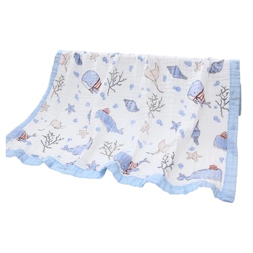 Multi Purpose Säugling Handtuch Wickeldecke Kinderwagen Hülse Verfügen Über 6 Schichten Sanfte Gaze Für Tägliche Komfort Und Haltbarkeit Neugeborene Badewickte Multi Purpose Säugling Handtuch Wickeldecke Kinderwagen Hülse Verfügen Über 6 Schichten Sanfte Gaze Für Tägliche Komfort Und Haltbarkeit Neugeborene Badewickte von Watreketal