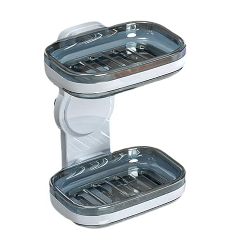 Nicht Bohrer Wandmontage Seifenhalter 1 Oder 2 Stufen Badezimmerregal Platz Sparen wasserdichte Einfach Installationen Für Küchentischkleber Duschregal Organisatoren Einzel/Doppelschicht Nicht Bohrer Wandmontage Seifenhalter 1 Oder 2 Stufen Badezimmerregal Platz Sparen wasserdichte Einfach Installationen Für Küchentischkleber Duschregal Organisatoren Einzel/Doppelschicht von Watreketal