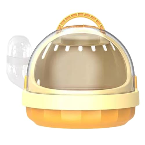 Pet Carrier Box Für Hamster Tragen Käfig Kleine Tiere Fahrtbox Mit Wasserflasche Guineapigs Haustier Transport Carry Case Kleintiere Träger von Watreketal