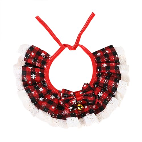 Pet Weihnachten Speichel Handtuch Mit Kleinen Bells Katzenkragen Gitterdruck Verstellbarer Kätzchen Kätzchen Welpen Festivalkragen Schal Für Katzen Für Hunde Bandana Kragen Pet Weihnachten Speichel Handtuch Mit Kleinen Bells Katzenkragen Gitterdruck Verstellbarer Kätzchen Kätzchen Welpen Festivalkragen Schal Für Katzen Für Hunde Bandana Kragen von Watreketal