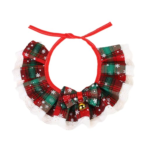 Pet Weihnachten Speichel Handtuch Mit Kleinen Bells Katzenkragen Gitterdruck Verstellbarer Kätzchen Kätzchen Welpen Festivalkragen Schal Für Katzen Für Hunde Bandana Kragen Pet Weihnachten Speichel Handtuch Mit Kleinen Bells Katzenkragen Gitterdruck Verstellbarer Kätzchen Kätzchen Welpen Festivalkragen Schal Für Katzen Für Hunde Bandana Kragen von Watreketal