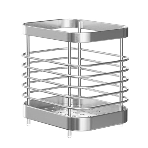Platz Sparende Zahnbürsten Rack Nodrill Badezimmer Organisatoren Edelstahlhalter Halten Zahnbürsten Und Bad Essentielles Duschregal Für Badezimmer von Watreketal