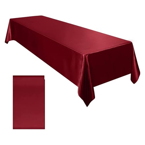 Polyesterfaser Tischdecke Moderne Satins Rechteckige Tischtuch Für Familienversammlungen Und Formale Ereignisflecken Resistente Tischabdeckung von Watreketal