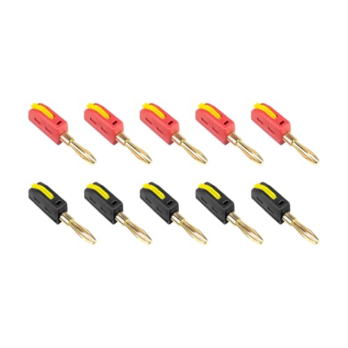 Robuster 4 Mm Bananen Bananen Bananenverbinder 32A Hochstromplätze 32A Hochstrom Für Effiziente Verkabelungs Lautsprecher von Watreketal