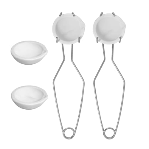 Schmuck Making Crucible Set Hitzesicheres Quarz Gericht Metall Schmelzschale Lötpeitsche Teller Zum Schmelzen von Watreketal