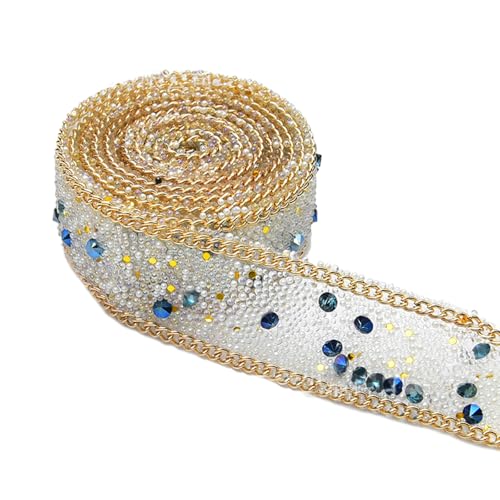 Selbstklebstoff Strasssteine ​​Ribbon Sparkling Sticker Für Hochzeits Geburtstagdekorationen Kunsthandwerksverzerrung Funkelnder Klebeband Für Handwerk von Watreketal