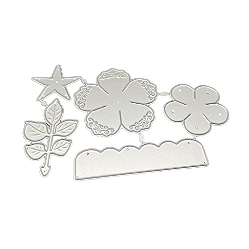 Spitzenblume Metall Schneidstirme Stening Schablone Scrapbooking Album Papierkarten Vorlage Schimmelpack Für Handwerk Dekoration Prägeform Form von Watreketal