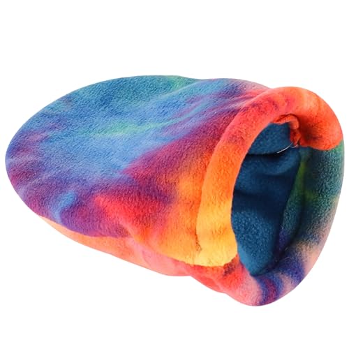 Taschenbett Für Zuckerglasern Eichhörnchen Winter Verdicken Bett Käfigzubehör Kleine Haustier CAVE Höhlenbeutel Schlaf Meerschweinchen Versteck Aus Versteck von Watreketal