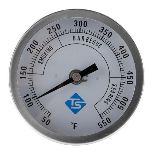 Thermometer Aus Edelstahl 50-550 ℉ 1/2NPT Gewindemontage 83 Mm Durchmesser Rundes Zifferblatt Temperaturtestmesser Für Fleischfleischtest Thermometer Aus Edelstahl 50-550 ℉ 1/2NPT Gewindemontage 83 Mm Durchmesser Rundes Zifferblatt Temperaturtestmesser Für Fleischfleischtest von Watreketal