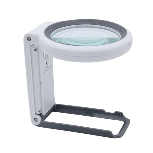 Vergrößern Glas Mit 18 LEDs Doppelobjektiv Zum Lesen Der Münzinspektion Von Makulade Degeneration Hobbyisten Großer Leuchtfeuerer von Watreketal