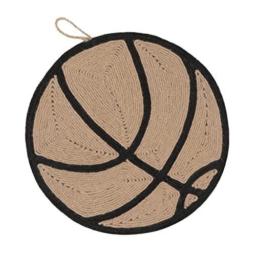 Vertikal Für Katzenboden Kratzerpolsterteppichen Schutz Und Sofas Ballspielthema Natural Sisal Kratzermatten Kratzerplatine Wand von Watreketal