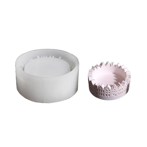 Vielseitiger Robuster Silikonform Mode Accessoire Für Hausförmige Kerzenleuchter Die Für Die Personalisierung Von Dekoration Handgefertigtes Kerzenhandwerk Tragbar Sind von Watreketal