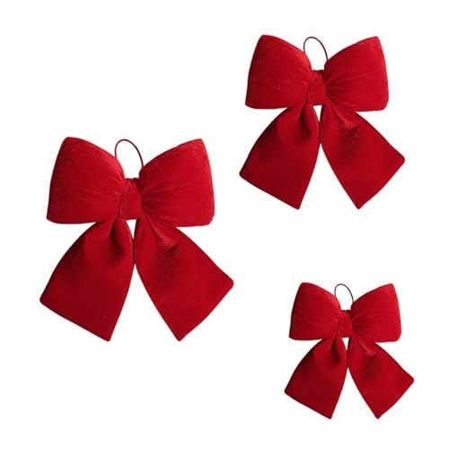 Watreketal 3pcs Weiche Samtige Bowknot Ornament Weihnachtsbaumdekoration Für Mantels Türkranz Die Hochzeitsurlaubsendekoration Samtige Party Bowknot Watreketal 3pcs Weiche Samtige Bowknot Ornament Weihnachtsbaumdekoration Für Mantels Türkranz Die Hochzeitsurlaubsendekoration Samtige Party Bowknot von Watreketal