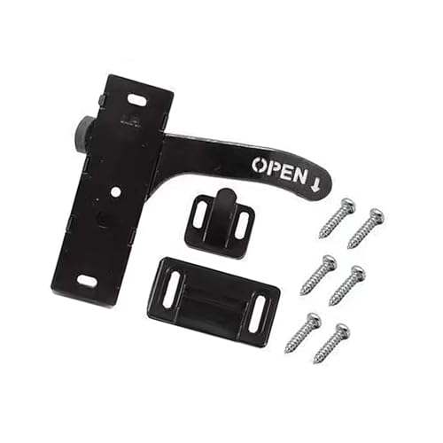 Watreketal Allgemeines Türgriffriegel Schnelle Installation Von Design Nonslip Textur Für Mehrere Wohnmobile Freien Freien Außenbereich Bildschirmtür Riegel Ersatz von Watreketal