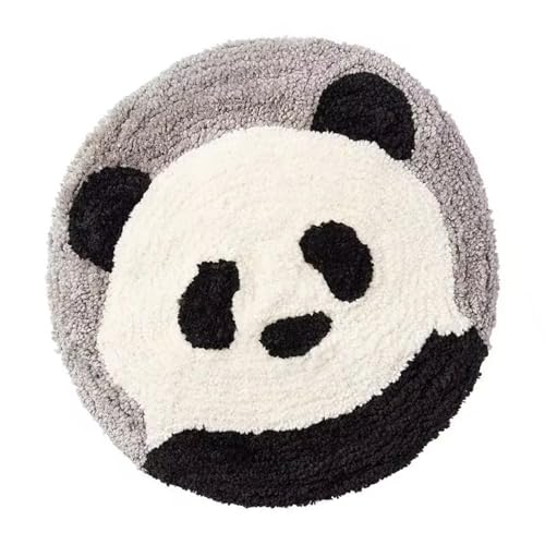 Watreketal Dicke Cartoon Fleece Plushes Sitzkissen Einfache Saubere Stoffmatten Für Heimbüro Auto Cartoon Fleece Sitzkissen von Watreketal