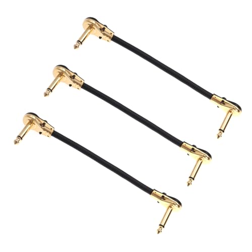 Watreketal Gitarrenpatches Kabel 6 35 Mm Rechter Effekt Pedalkabel Niedrige Rauschen Und Professionelle Pedale Stecker Gitarren Pedalkabel von Watreketal