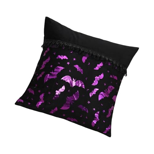 Watreketal Halloweens Bloße Kissenbezug Kissenabdeckung Fledermausspesche Designs Home Dekoration Weiche Polyester Materialien Home Dekoration Kissenbezug Watreketal Halloweens Bloße Kissenbezug Kissenabdeckung Fledermausspesche Designs Home Dekoration Weiche Polyester Materialien Home Dekoration Kissenbezug von Watreketal