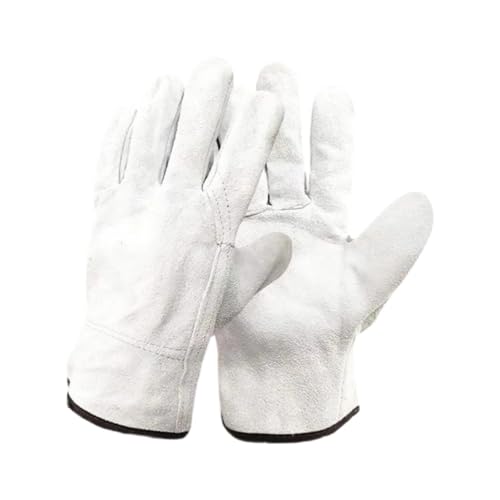 Watreketal Hochleistungssicherheit Handschuhe Für Gartenbau Mechanik Leder Arbeit Atmungsaktive Gartenschweißhandschuhe Erwachsene von Watreketal