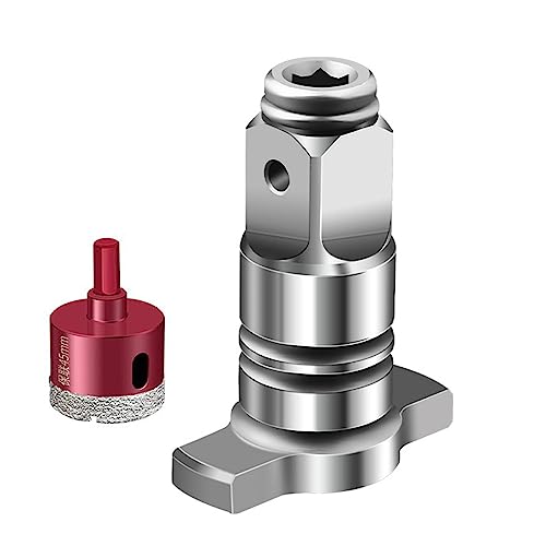 Watreketal Hochwertiger Elektrischer Schraubenschlüssel Umrechnungskopfadapter Mit Internem Starkem Magneten Zur Stabilen Adsorption Des Batchkopfes Zwei Quadratwelle von Watreketal