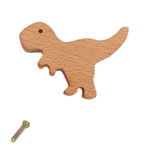 Watreketal Holzgarderobe Dinosaurierform Schrank Schubladen Schrank Zieh Möbel Dekoratives Für Mädchen Und Boy Room Natural Holz Schrankknauf von Watreketal