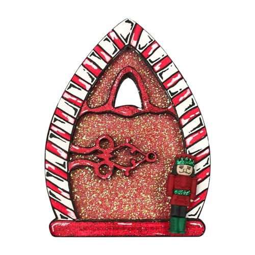 Watreketal Home Woodlandsfairy Garden Ornamente Dekoration Handgefertigtes Märchen Ornament Mit Tür Für Kinder Spielhaus Tür Romantik Atmosphäre Enhancer Geburtstagsgeschenk IdeaHolides Gegenwart von Watreketal