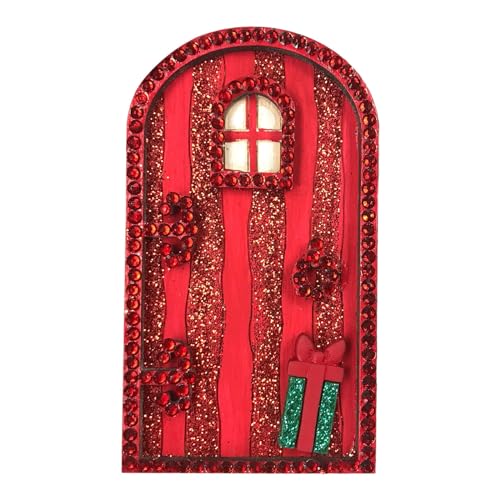 Watreketal Home Woodlandsfairy Garden Ornamente Dekoration Handgefertigtes Märchen Ornament Mit Tür Für Kinder Spielhaus Tür Romantik Atmosphäre Enhancer Geburtstagsgeschenk IdeaHolides Gegenwart von Watreketal