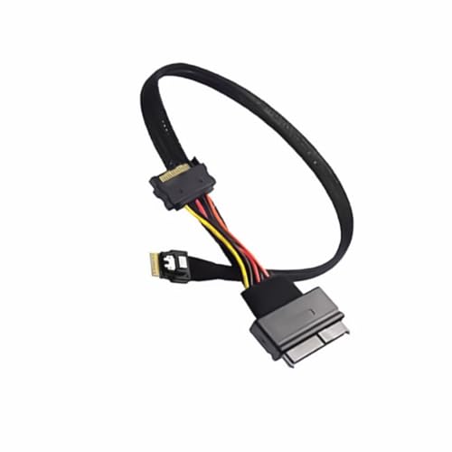 Watreketal SFF-8654 4i Männlich An SFF8639 U2U3-Adapterkabel Mit 15-Pin SATAs Leistung Für PCIe NVME Protokolle Unterstützung PCIe NVME Protokollunterstützung Watreketal SFF-8654 4i Männlich An SFF8639 U2U3-Adapterkabel Mit 15-Pin SATAs Leistung Für PCIe NVME Protokolle Unterstützung PCIe NVME Protokollunterstützung von Watreketal