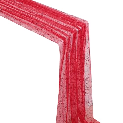 Watreketal Schimmeren Goldenen Tischläufer Polyester Stoff Mit Folie Für Essdekor Desig Essendekoration von Watreketal