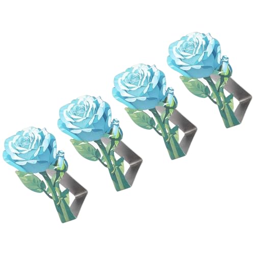 Watreketal Tischdecke Aus Edelstahl Mit Rosenblumen Design Blumenstuchsklammern Dekorative Befestigungselemente Dekorative Befestigungselemente von Watreketal
