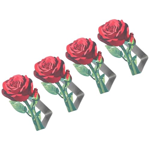 Watreketal Tischdecke Aus Edelstahl Mit Rosenblumen Design Blumenstuchsklammern Dekorative Befestigungselemente Dekorative Befestigungselemente von Watreketal