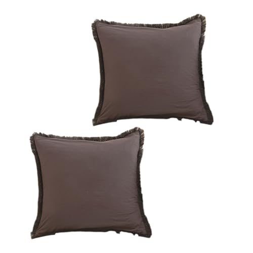Watreketal Zeitgenössische Fransen Velvets Kissen Abdeckungen Hiddens Verschluss Die Ganze Saison Dekorative Kissenpuppenkoffer Sofa Dekoration Luxurys Sofa Kissenabdeckung Für Wohnzimmer von Watreketal