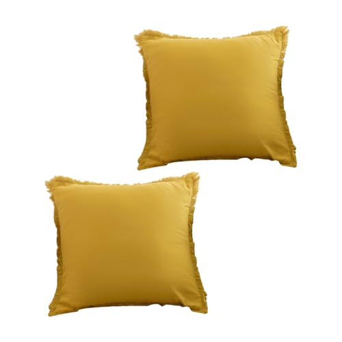 Watreketal Zeitgenössische Fransen Velvets Kissen Abdeckungen Hiddens Verschluss Die Ganze Saison Dekorative Kissenpuppenkoffer Sofa Dekoration Luxurys Sofa Kissenabdeckung Für Wohnzimmer von Watreketal