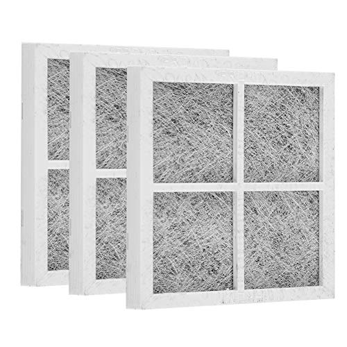 Watris Veiyi Kühlschrank Gefrierschrank Filter, 3er-Pack Air Fresh Filter, 80x80mm/3.1x3.1Zoll Aktivkohle Luftfilter Lg Kühlschrank Teile Zubehör Für Lg Lt120F Elite 469918 Kühlschrank Gefrier Schrank von Watris Veiyi