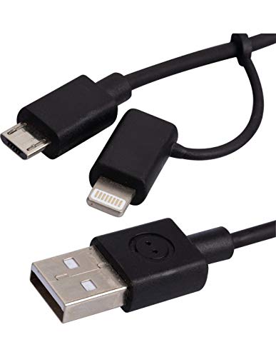 2in1 USB 3 Kabel 0 für iOS und Android Geräte mit verschiebbarem Endstück 2in1 USB 3 Kabel 0 für iOS und Android Geräte mit verschiebbarem Endstück von Watt&Co