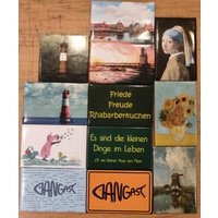 Magnet | Dangast Dangastfisch Leuchtturm Jadebusen Kunst Wattschwein Nordsee Arngast [780] von Wattseife