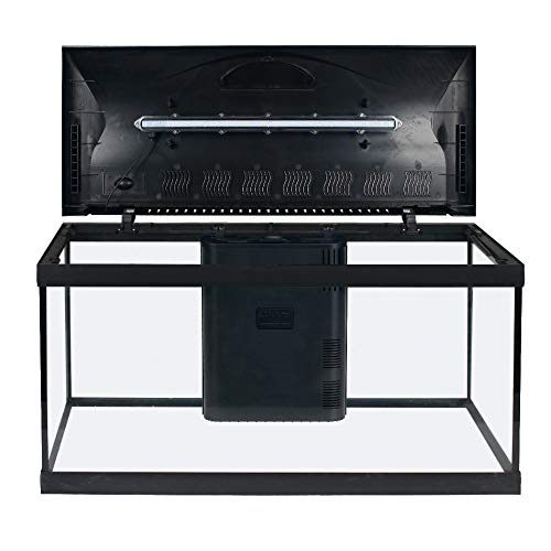 Amtra Basic 80 LED - Komplettes Aquarium mit 95 Litern, 8 Watt Beleuchtung, Innenfilter und Heizung, 80 x 32 x 45 cm von Wave