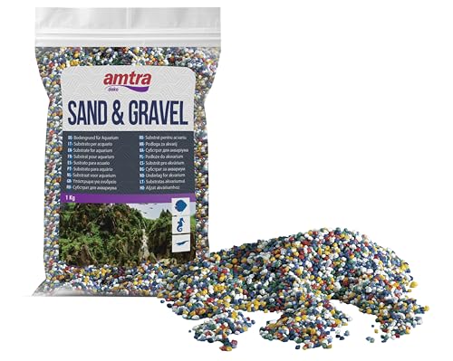 Amtra Wave A40005Pp Kies, 1 kg, Natur, Mehrfarbig von Amtra